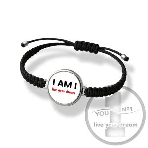 Pulseira (paracord/silicone + aço) – version 2
